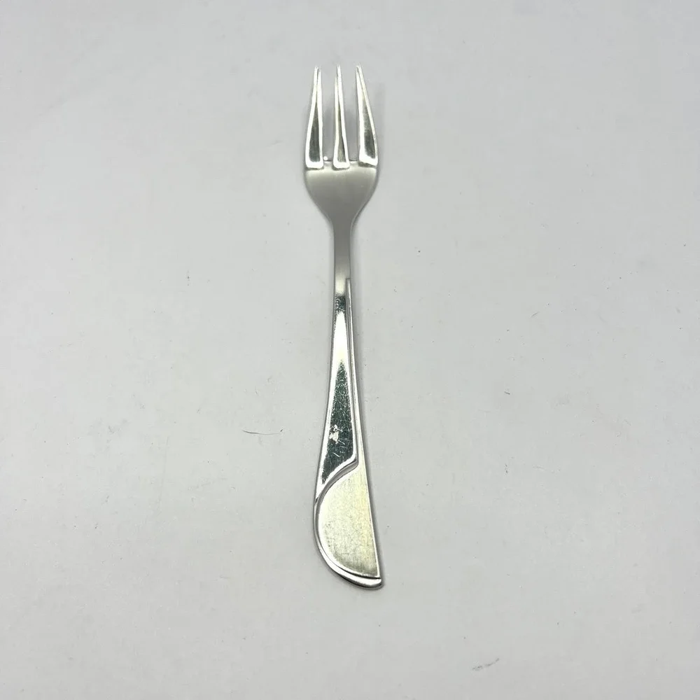 Vintage WMF Solo Cromargan Dessert Fork‎ Midcentury Flatware Pastry Germany